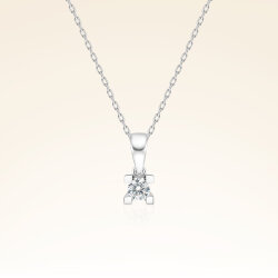 0,06 Karat Pırlanta Tektaş Kolye - Pare Pırlanta