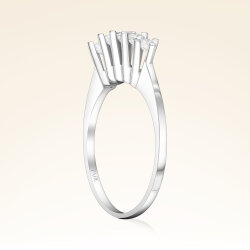 0,10 Karat Beştaş Pırlanta Yüzük - Pare Pırlanta (1)