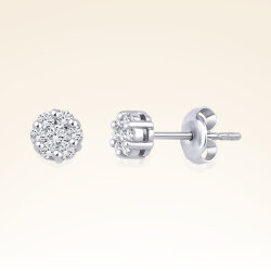 0,22 Karat Fantezi Pırlanta Küpe - PR00598 - Pare Pırlanta