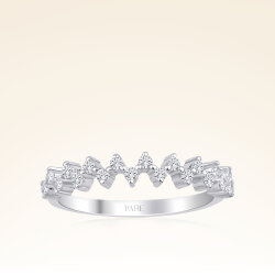 0,25 Karat Yarımtur Pırlanta Yüzük - Pare Pırlanta