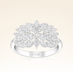 0,54 Karat Fantezi Pırlanta Yüzük - Pare Pırlanta