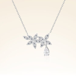 0,89 Karat Fantezi Pırlanta Kolye 