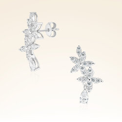 1,35 Karat Fantezi Pırlanta Küpe 