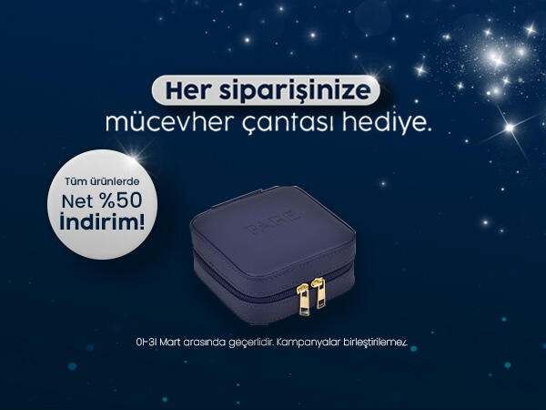 Tüm Ürünlerde Net %50 İndirim